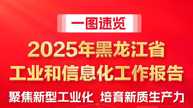 一图读懂｜2025年黑龙江省工信工作报告